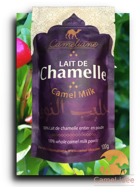 Lait de chamelle en poudre – 1OOg . Cure de 10 jours