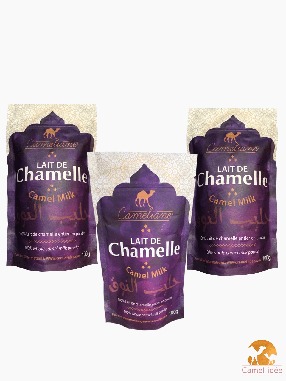 Lait de chamelle en poudre (Doypack de 100gr) - BioMiel&Co