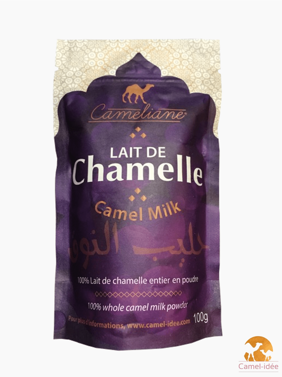 Lait de chamelle en poudre (Doypack de 100gr) - BioMiel&Co